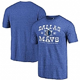 Dallas Mavericks Royal Hometown Collection Lawman Fanatics Branded Tri-Blend T-Shirt,baseball caps,new era cap wholesale,wholesale hats